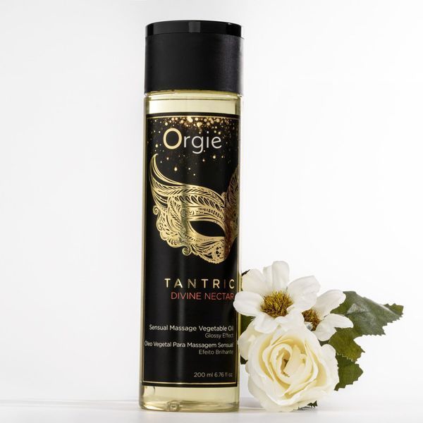 Массажное масло Orgie &ndash; Tantric Divine Nectar (200 мл), для тантрического массажа, увлажнение SX1554