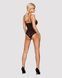 Кружевное боди с доступом Obsessive 818-TED-1 teddy M/L, черное SO9021 фото 4