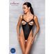 Боді з екошкіри Passion CELIN BODY L/XL, black, з доступом, відкритий SO6403 фото 3