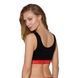 Спортивний топ на широких бретелях Passion PS003 TOP S, black SO4213 фото 2