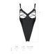 Боді з екошкіри Passion CELIN BODY L/XL, black, з доступом, відкритий SO6403 фото 7