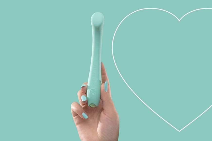 Вібратор для точки G FairyGasm MerryWand green SX0632