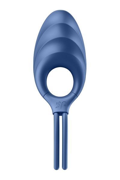 Ерекційне віброкільце-ласо Satisfyer Swordsman Blue, міцна фіксація, 10 режимів, потужний мотор SO6281