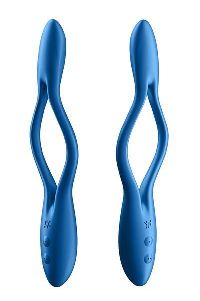 Універсальний гнучкий вібратор для пар Satisfyer Elastic Game Dark Blue SO8496