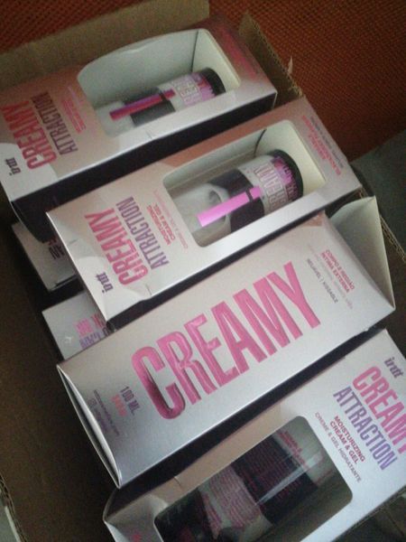 Зволожувальний крем-гель 2в1 Intt Creamy Attraction Blackberry 100мл (м'ята упаковка!!!) SX2658-R
