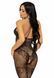 Бодистокинг Leg Avenue Rhinestone Lace and Net Bodystocking OS Black SO7889 фото 2