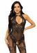 Бодистокинг Leg Avenue Rhinestone Lace and Net Bodystocking OS Black SO7889 фото 1