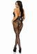 Бодистокинг Leg Avenue Rhinestone Lace and Net Bodystocking OS Black SO7889 фото 4