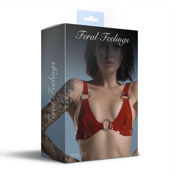 Ліф класичний Feral Feelings - Bikini Top Red SO9319
