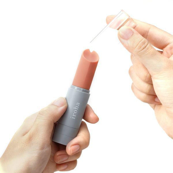 Вібратор-помада IROHA STICK Grey, плавне збільшення потужності SO2011
