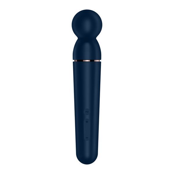 Вібромасажер Satisfyer Planet Wand-er Blue/Rosegold, дуже потужний, бездротовий SO8783
