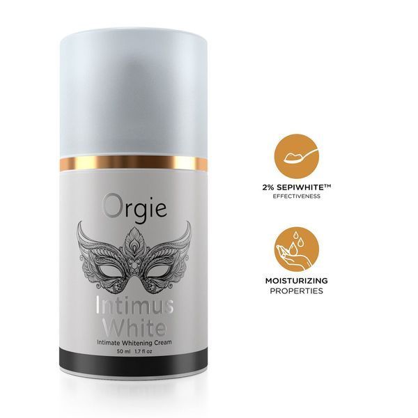 Крем для освітлення шкіри Orgie &ndash; Intimus White (50 мл) посиленої дії, підходить для всіх зон SX1505