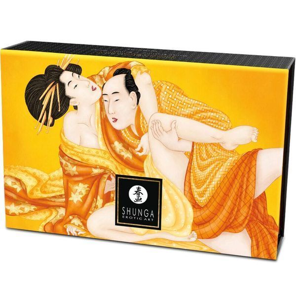 Вкусная пудра для оральных ласк Shunga Body Powder Luscious Mango, 75 г, аромат манго SX0589