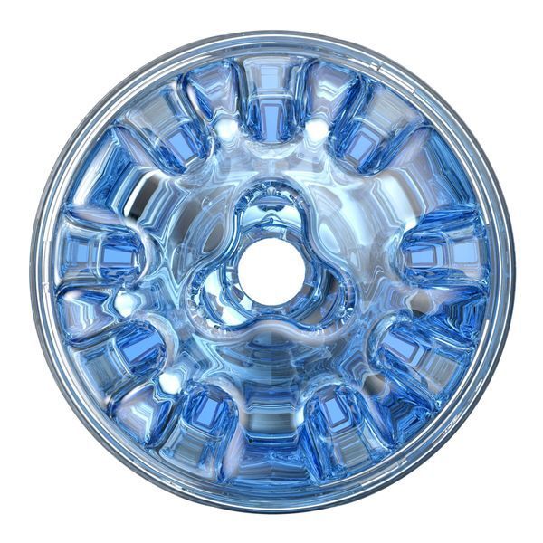 Мастурбатор Fleshlight Quickshot Turbo Blue Ice, компактный, сквозной, подойдет для пар и минета SX0678