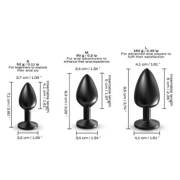 Анальна пробка Dorcel ONIX PLUG S SX1377