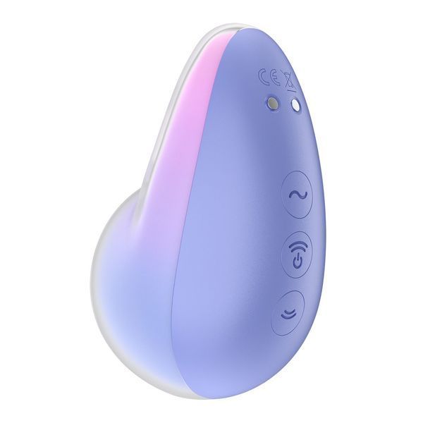Вакуумний стимулятор з вібрацією Satisfyer Pixie Dust Violet/Pink SO8972