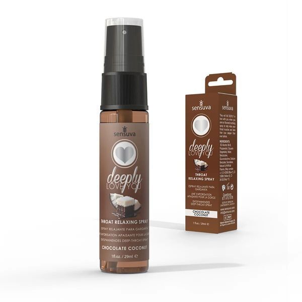 Спрей для глубоких оральных ласк Sensuva Deeply Love You Chocolate Coconut (29 мл) SO3196