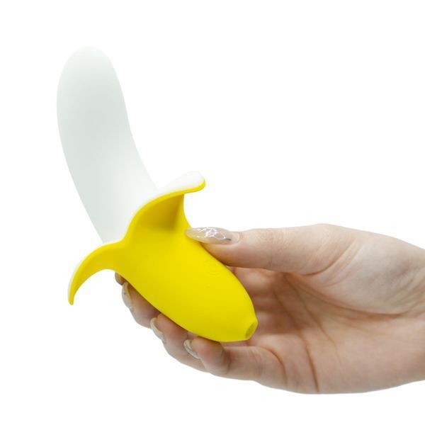 Вибратор-банан Banana Bliss Mini Silicone Vibrator, вагинально-клиторальная стимуляция, 10 режимов SX2601