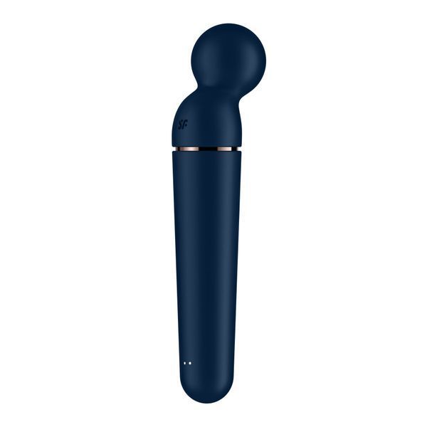 Вібромасажер Satisfyer Planet Wand-er Blue/Rosegold, дуже потужний, бездротовий SO8783
