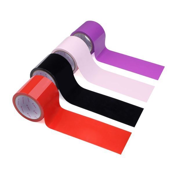 Скотч для бондажу LOCKINK SEVANDA Electrostatic Tape, фіолетова, 16 м SX0892