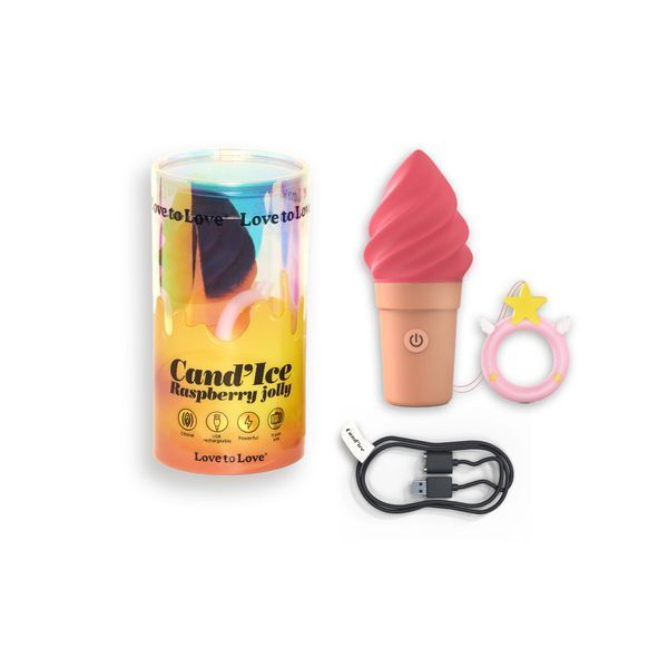 Вібратор-морозиво Love To Love CAND'ICE &mdash; RASPBERRY JOLLY SO6820