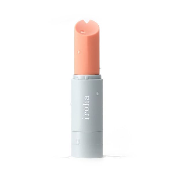 Вібратор-помада IROHA STICK Grey, плавне збільшення потужності SO2011