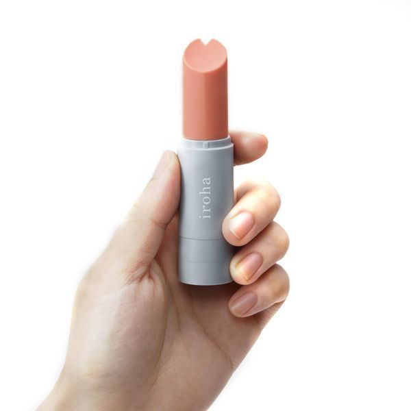 Вібратор-помада IROHA STICK Grey, плавне збільшення потужності SO2011
