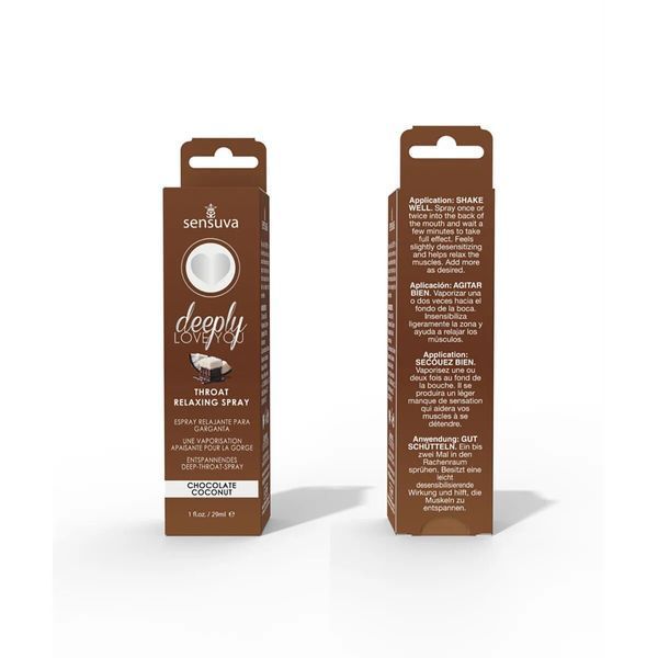 Спрей для глубоких оральных ласк Sensuva Deeply Love You Chocolate Coconut (29 мл) SO3196