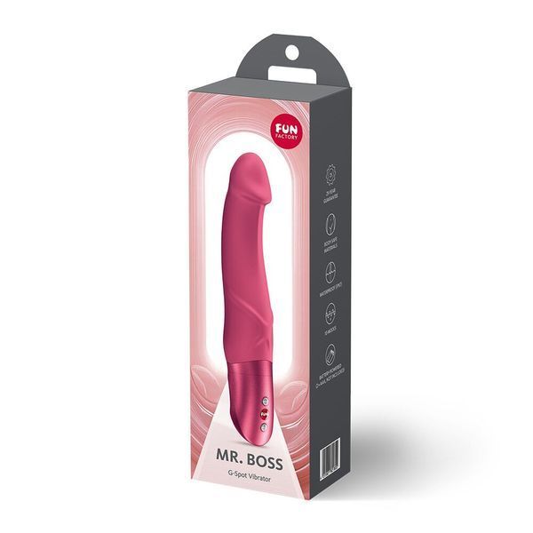 Вібратор Fun Factory Mr. Boss Raspberry SX3720
