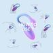 Смарт-виброяйцо Magic Motion Flamingo Max Blue 2 в 1: виброяйцо и тренажер Кегеля, 10 режимов SX3227 фото 10