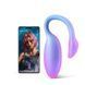 Смарт-виброяйцо Magic Motion Flamingo Max Blue 2 в 1: виброяйцо и тренажер Кегеля, 10 режимов SX3227 фото 1