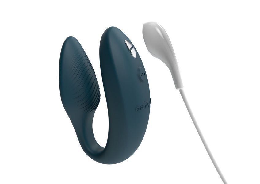 Смарт-вибратор для пар We-Vibe Sync 2 Green Velvet, 10 виброрежимов, пульт ДУ SO8760