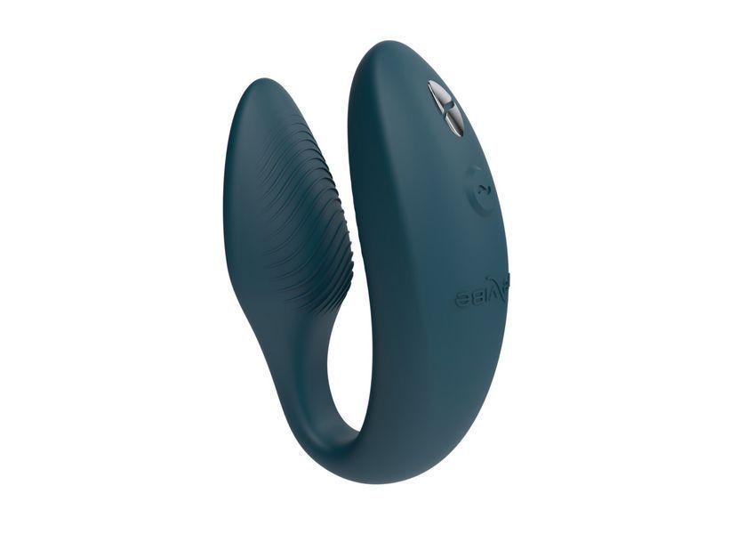 Смарт-вибратор для пар We-Vibe Sync 2 Green Velvet, 10 виброрежимов, пульт ДУ SO8760