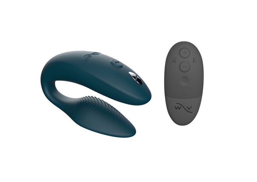 Смарт-вибратор для пар We-Vibe Sync 2 Green Velvet, 10 виброрежимов, пульт ДУ SO8760