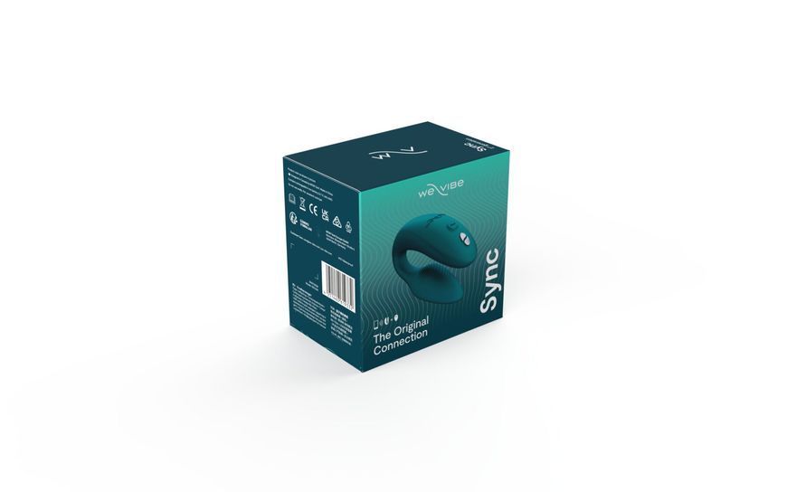 Смарт-вибратор для пар We-Vibe Sync 2 Green Velvet, 10 виброрежимов, пульт ДУ SO8760
