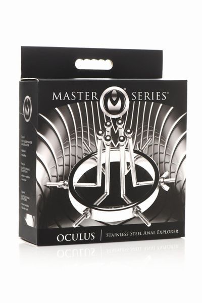 Анальный расширитель Master Series Oculus Stainless Steel Anal Explorer SX1187