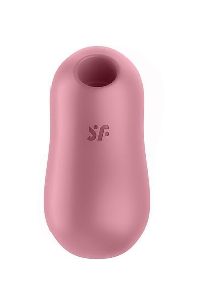 Вакуумный стимулятор с вибрацией Satisfyer Cotton Candy Light Red SO6282