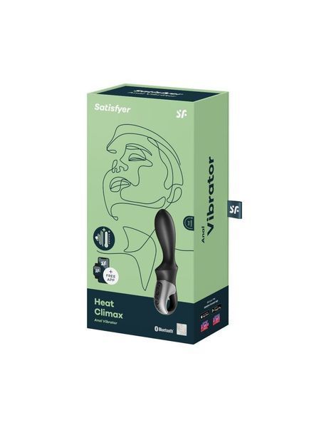 Смарт-вибратор для простаты Satisfyer Heat Climax, подогрев до 40&deg; SO6089