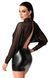 Платье Noir Handmade F348 Powerwetlook and tulle dress - M SX2090 фото 3