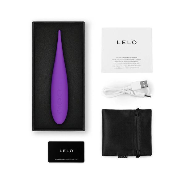 Кліторальний вібратор LELO DOT Travel Purple SX2552