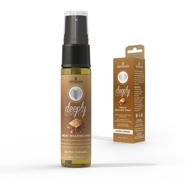 Спрей для глибоких оральних ласк Sensuva Deeply Love You Salted Caramel (29 мл) SO3197