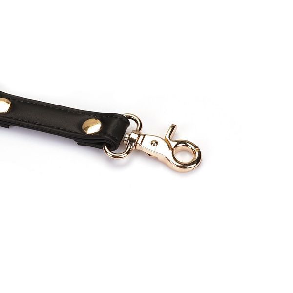 Крестовина Liebe Seele Black Organosilicon Hogtie, экокожа SO9487