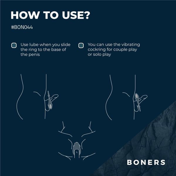 Ерекційне кільце Boners Adjustable Cockring SX3054