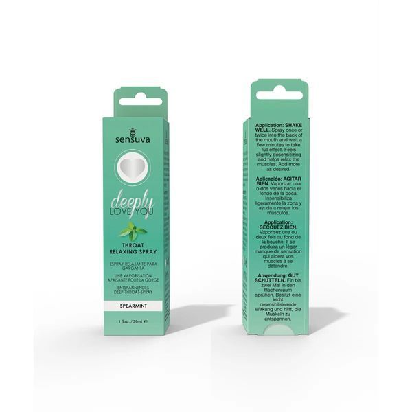 Спрей для глубоких оральных ласк Sensuva Deeply Love You Spearmint (29 мл) SO7832