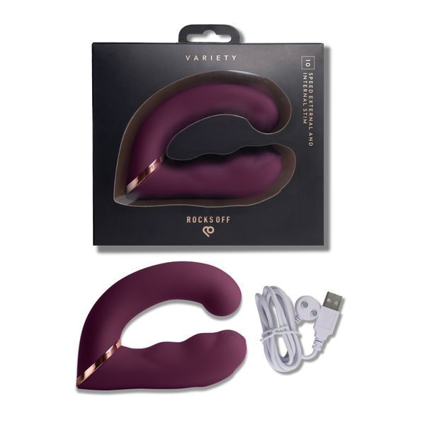 Вібратор Rocks Off Variety Burgundy SX2684