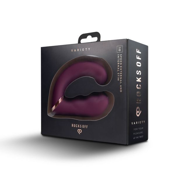 Вібратор Rocks Off Variety Burgundy SX2684