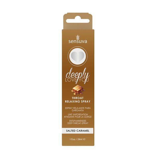Спрей для глибоких оральних ласк Sensuva Deeply Love You Salted Caramel (29 мл) SO3197