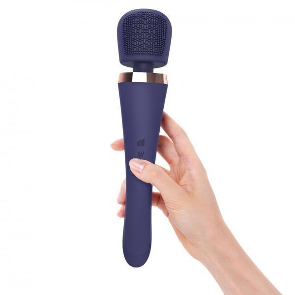 Вибромассажер с силиконовой щеточкой Love to Love Brush Crush &ndash; Midnight Indigo SO5533