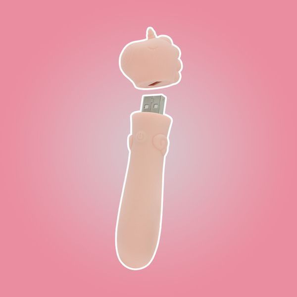 Вібратор-єдиноріжка Unihorn USB Bullet &ndash; Heart Throb, віброкуля, USB-зарядка, 10 режимів SX2866
