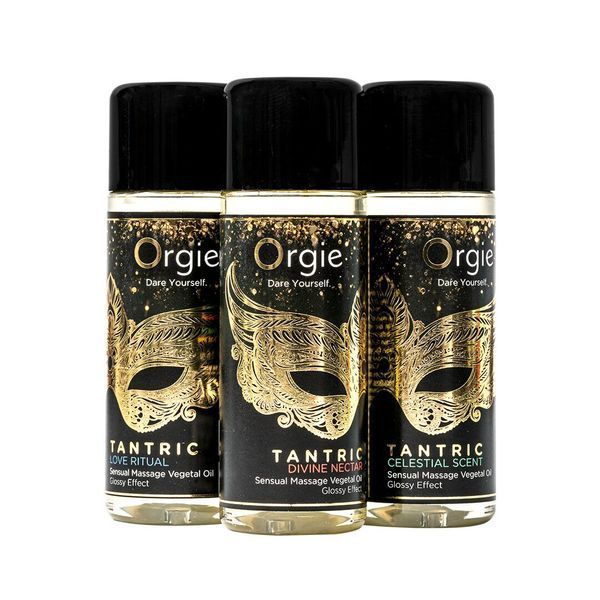Набор масел для тантрического массажа Orgie &ndash; Tantric Mini Size Collection (3х30 мл), увлажнение SX1556